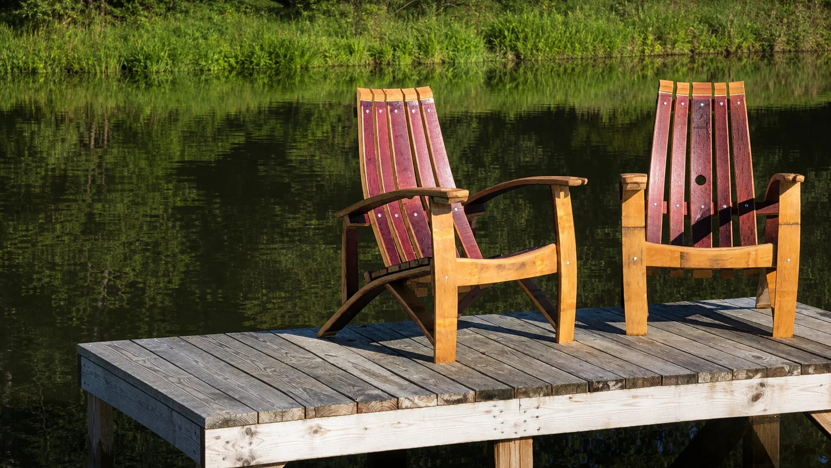 Carolina Barrel Co. handcrafted barrel furniture